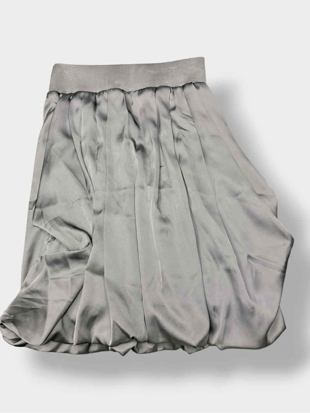 H&M NWT Black Pleated Bubble Skirt